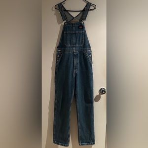 Light wash blue levi overalls